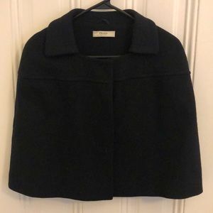 Prada wool cape 38